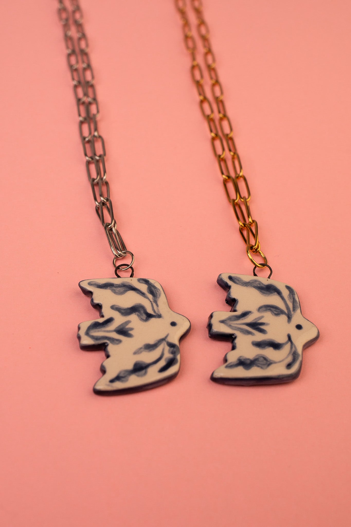 Blue Swallow Necklace